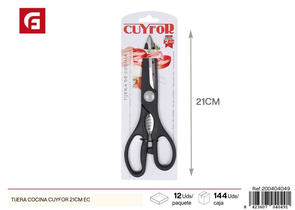 Tijera cocina Cuyfor 21 cm - Utensilios de cocina