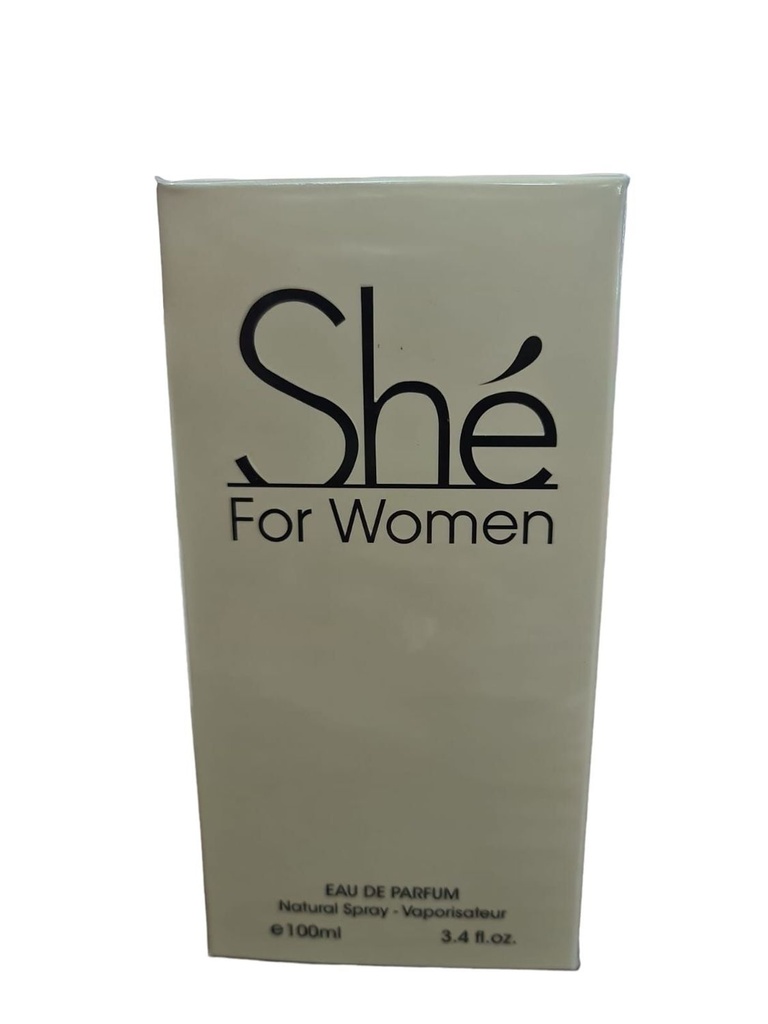 Perfume She Women 100ml - Fragancias exclusivas para mujeres