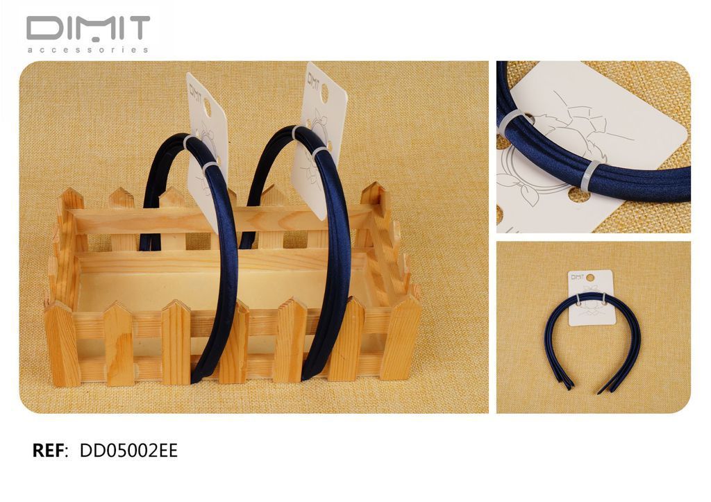Pack de 3 diademas azules (12 u) - Accesorios para el cabello y diademas