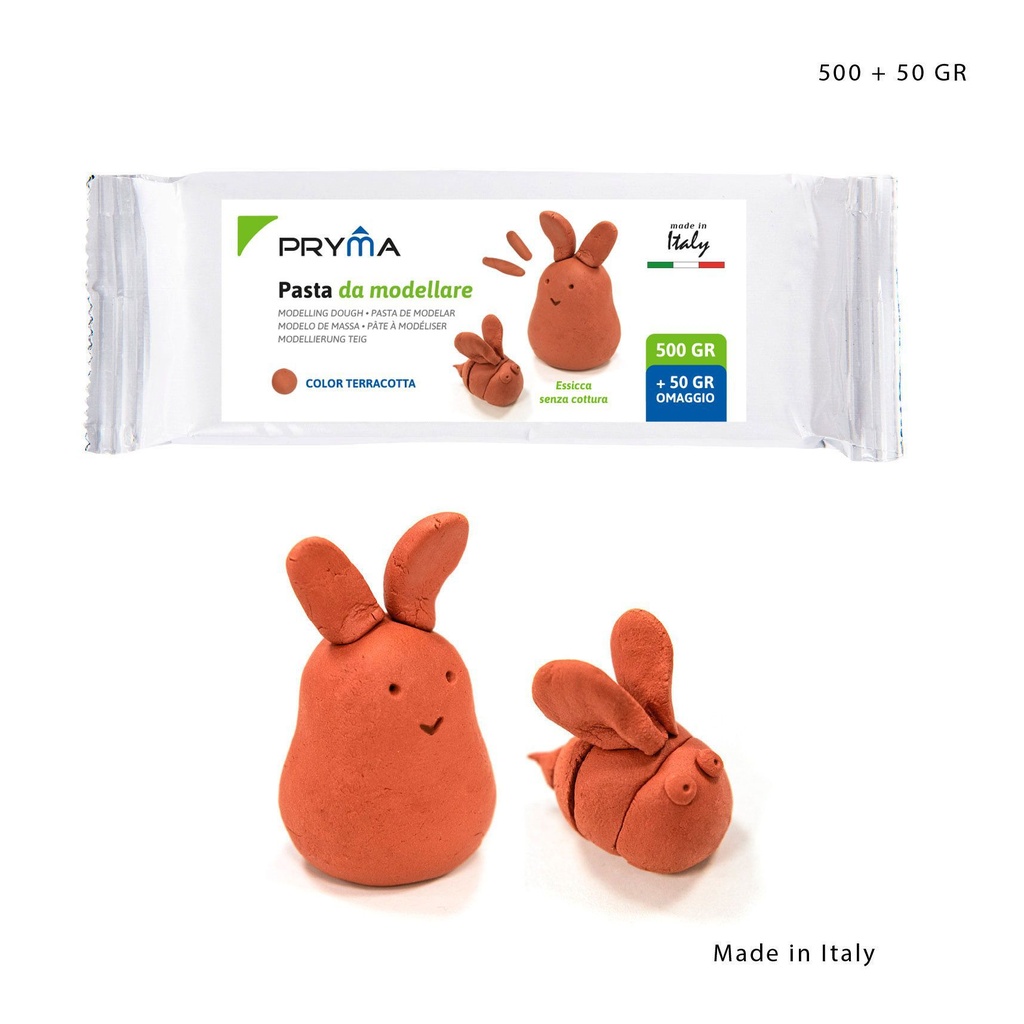 Plastilina terracota 500g + 50g - Manualidades y arcillas
