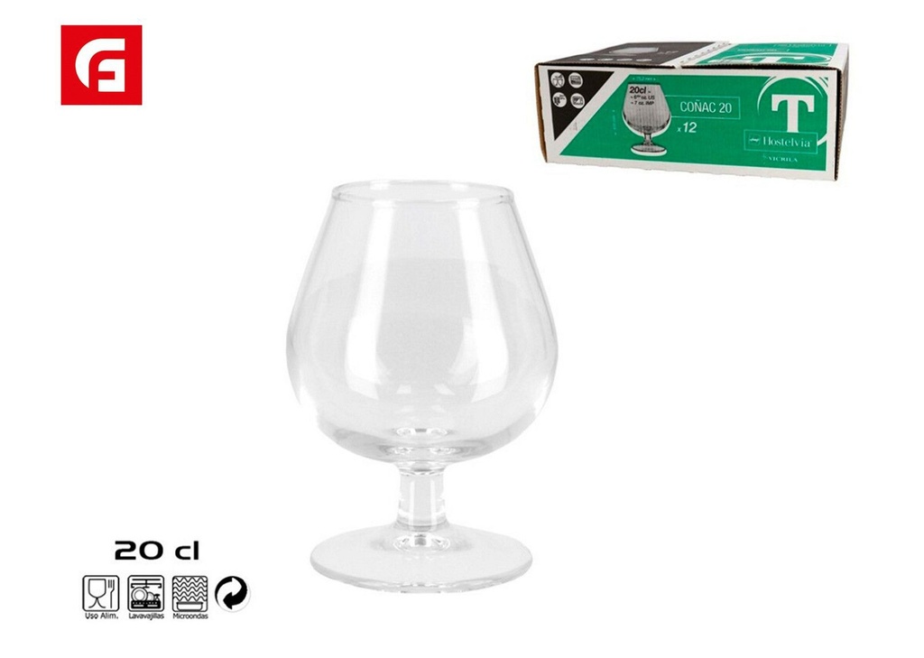Copa de coñac de vidrio - Producto de vidrio