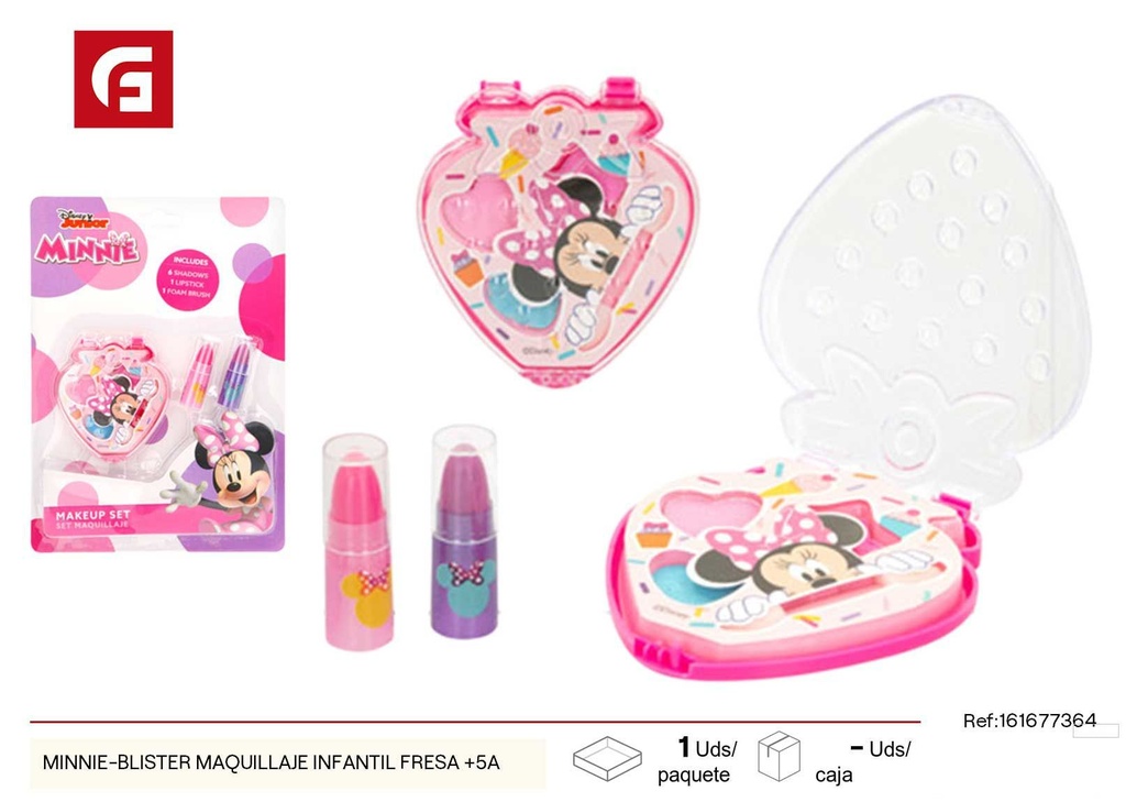 Maquillaje infantil Minnie blister - Juguetes de belleza para niños