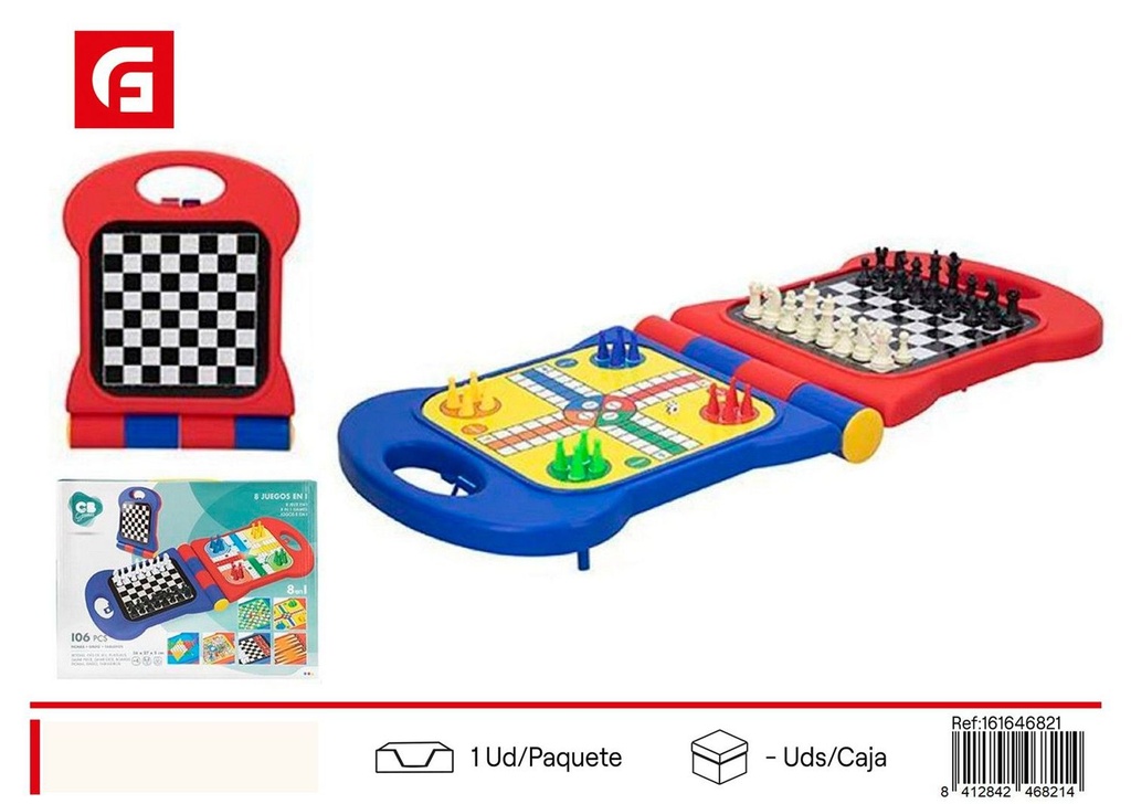 Juego de 8 en 1 CB Games - Juguetes de mesa