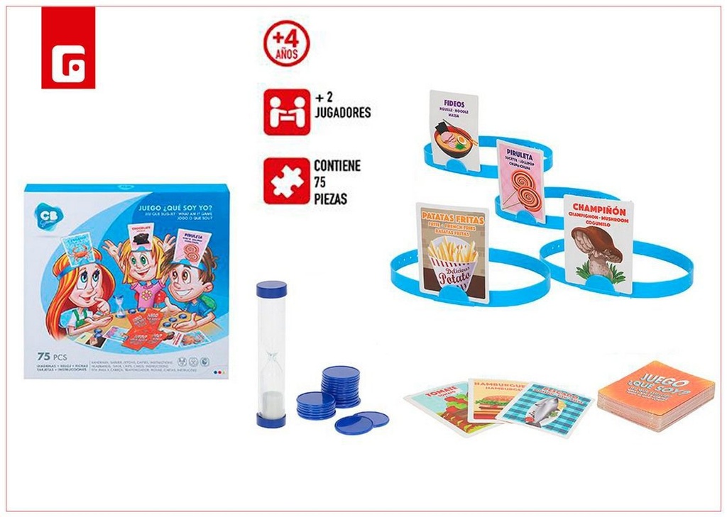 Juego adivina mi carta CB Games - Juguetes de mesa