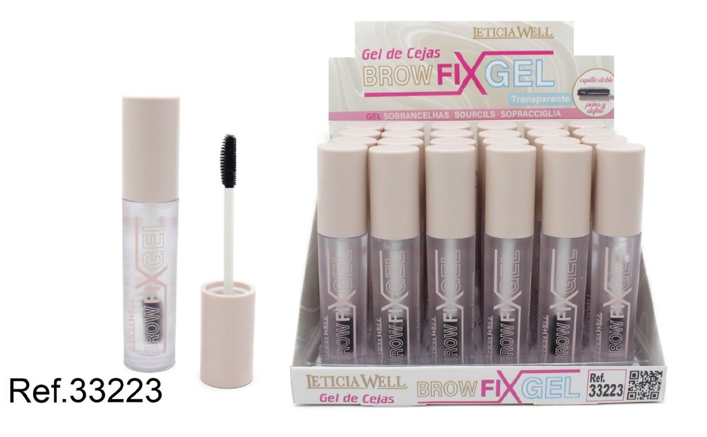 Gel de cejas Brow Fix 24 unidades LW33223 - Maquillaje para cejas y ojos