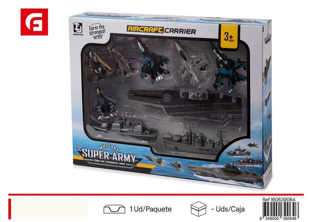 Conjunto portaaviones con aviones - Juguetes y modelos aéreos