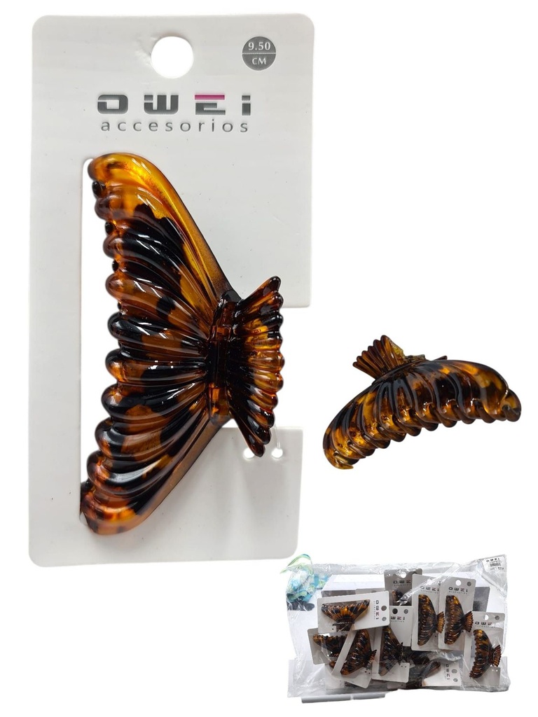 Pinza de 9.5 cm 12 unidades - Accesorios de cabello y peinado