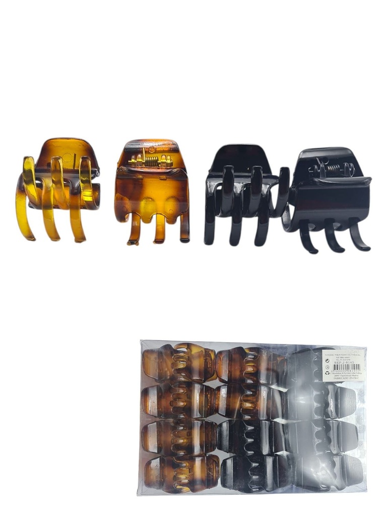 Pinza de 3.5 cm 24 unidades - Accesorios de cabello y peinado