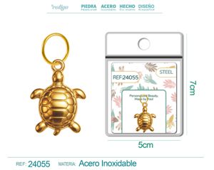 Charm de Acero Dorado Chapado en Oro 14K - Accesorios de lujo y joyería de calidad