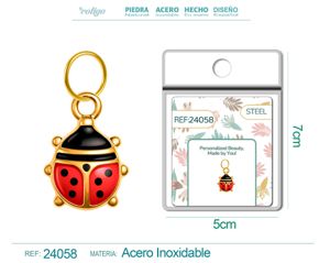 Charm de Acero Dorado Chapado en Oro 14K - Accesorios de lujo y joyería de calidad