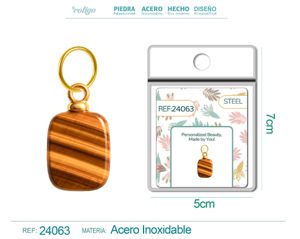 Charm de Acero Dorado Chapado en Oro 14K - Accesorios de lujo y joyería de calidad