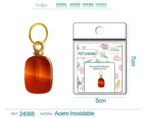 Charm de Acero Dorado Chapado en Oro 14K - Accesorios de lujo y joyería de calidad