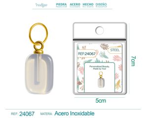 Charm de Acero Dorado Chapado en Oro 14K - Accesorios de lujo y joyería de calidad