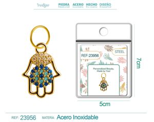 Charm de Cobre Chapado en Oro 14K con circonita - Joyería elegante y personalizada