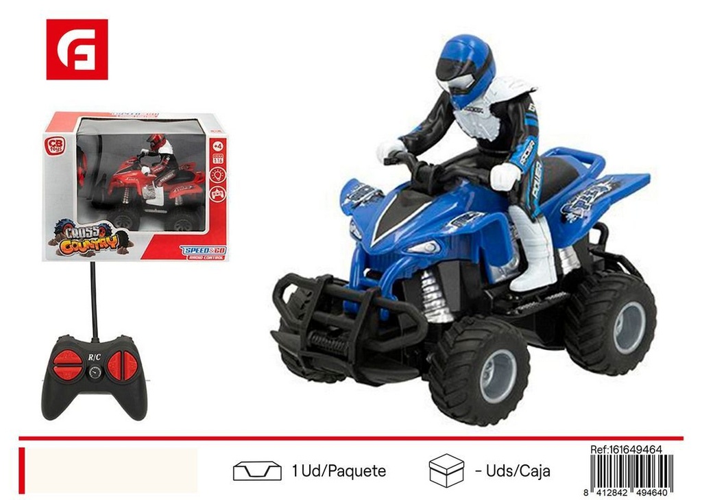 Motocicleta RC Speed y Go - Juguetes de vehículos
