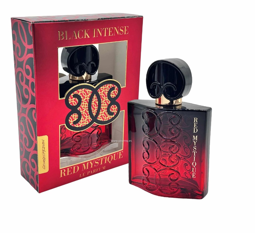 Perfume Black Intense Red Mystique 100ml - Fragancias y perfumes