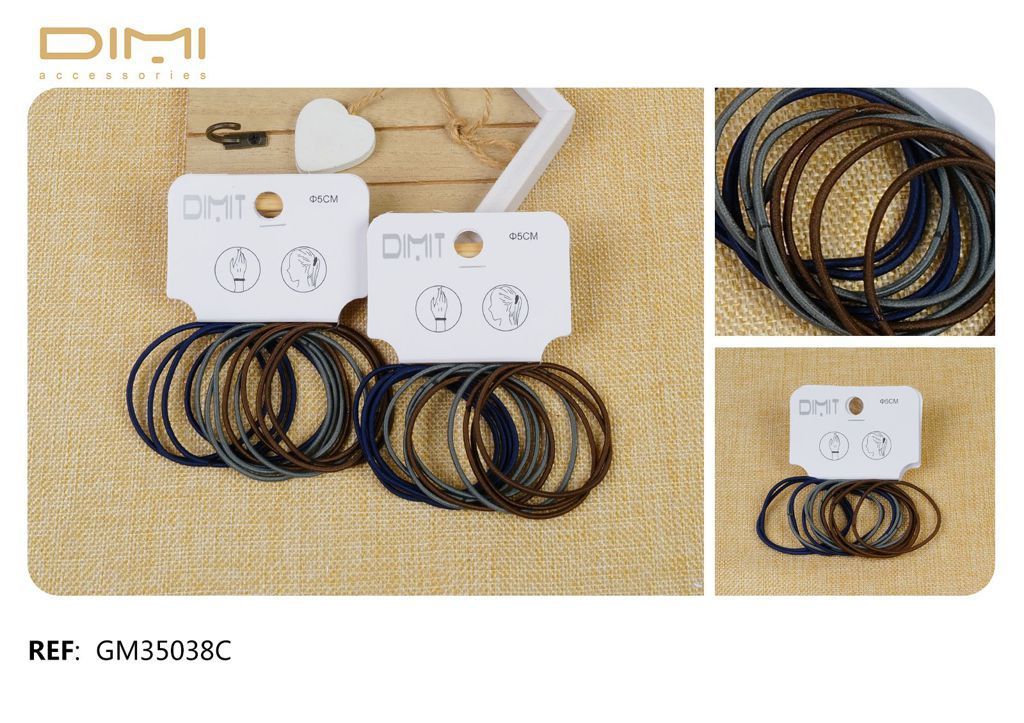 Gomas de 5cm 24U - Accesorios para el cabello 