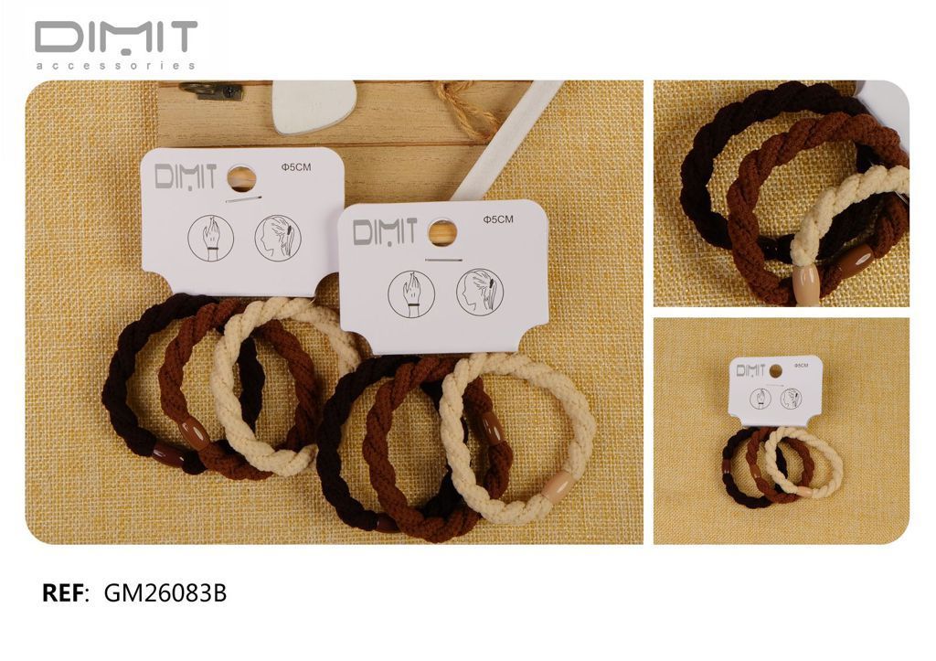 Coleteros 5cm Surtidos 24U - Accesorios para el cabello 
