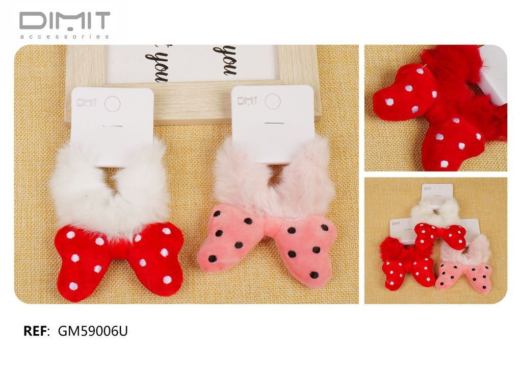 Coletero Peluche 12U - Accesorios para el cabello 