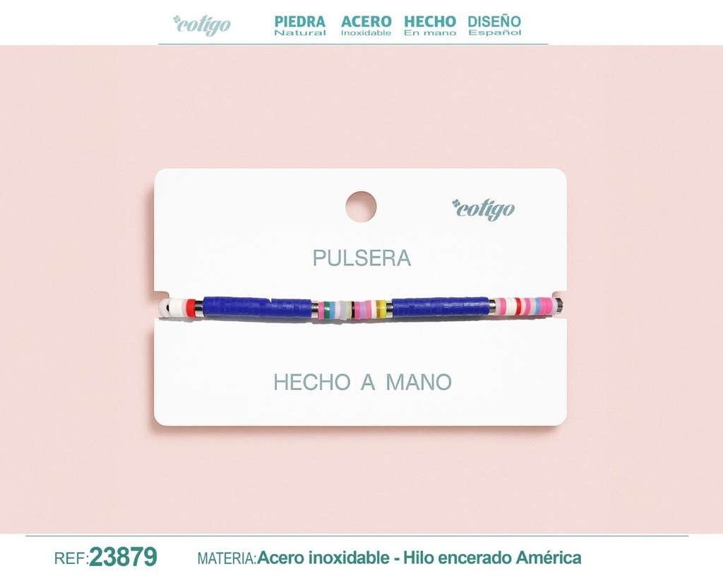 Pulsera de hilo hecha a mano - Accesorios de moda artesanales