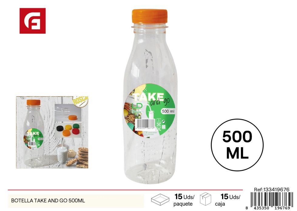 Botella Take and Go 500ml - Plásticos de cocina
