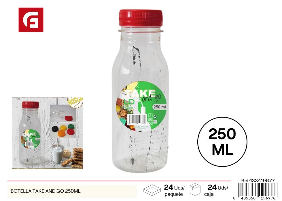 Botella Take and Go 250 ml - Botellas de plástico para cocina