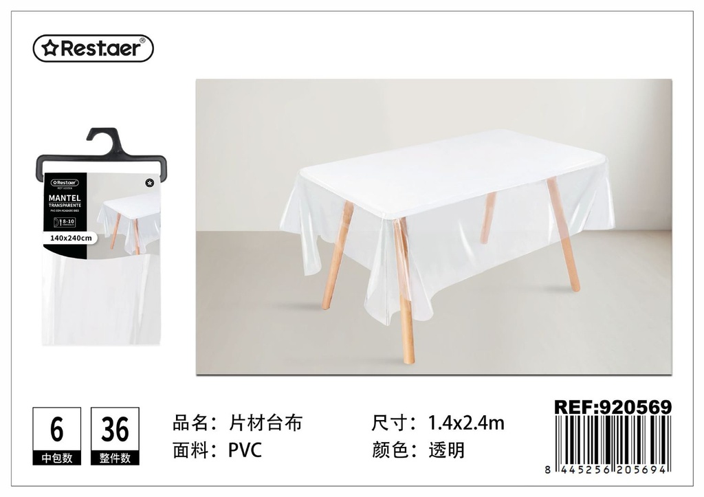 Mantel PVC 140*240cm - Textiles del hogar