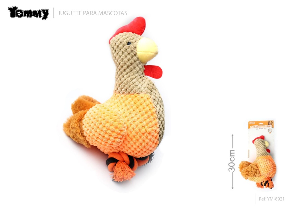 Juguete peluche para mascotas de pájaro 30 cm - Accesorios para mascotas