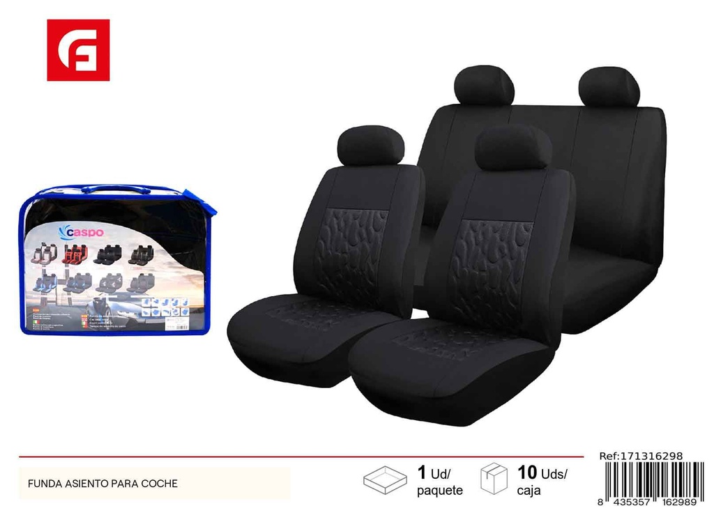 Funda para asiento delantero y trasero SC2120 - Accesorios de coche y fundas