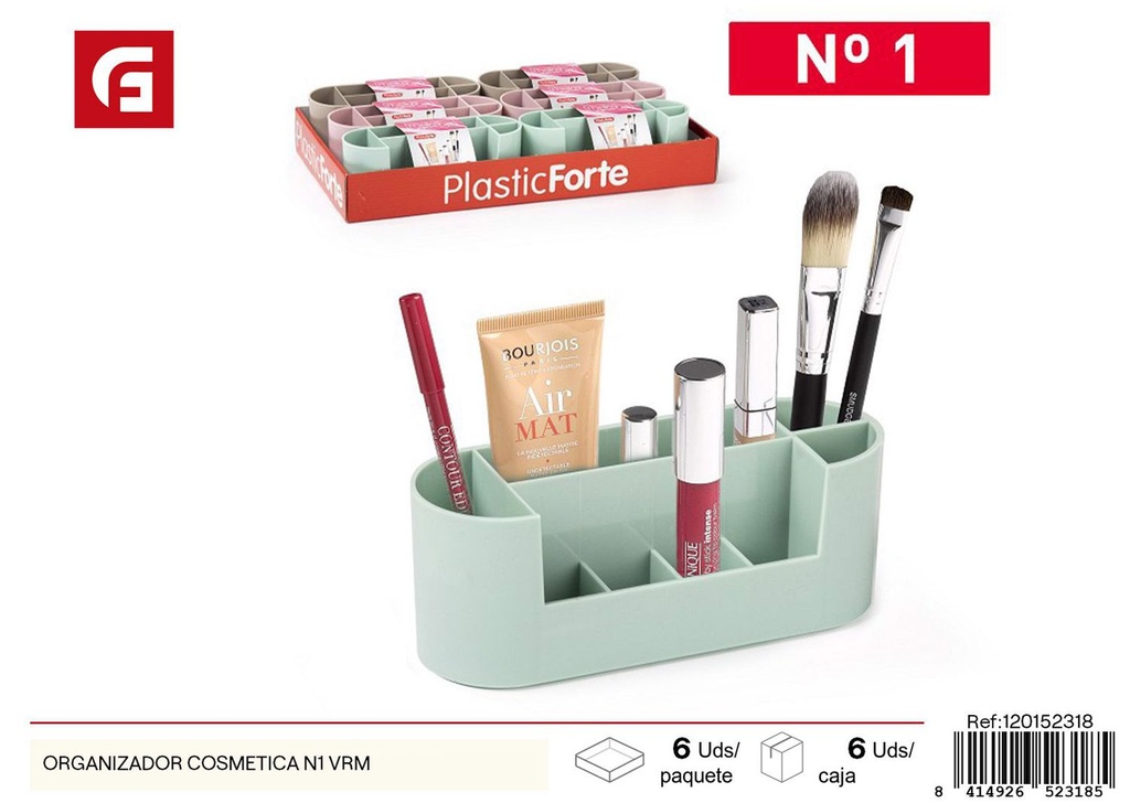 Organizador de cosméticos número 1 VRM - Almacenamiento de maquillaje