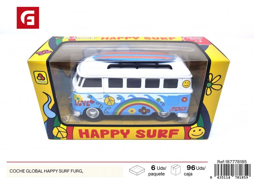 Coche Global Happy Surf - Juguetes y coches