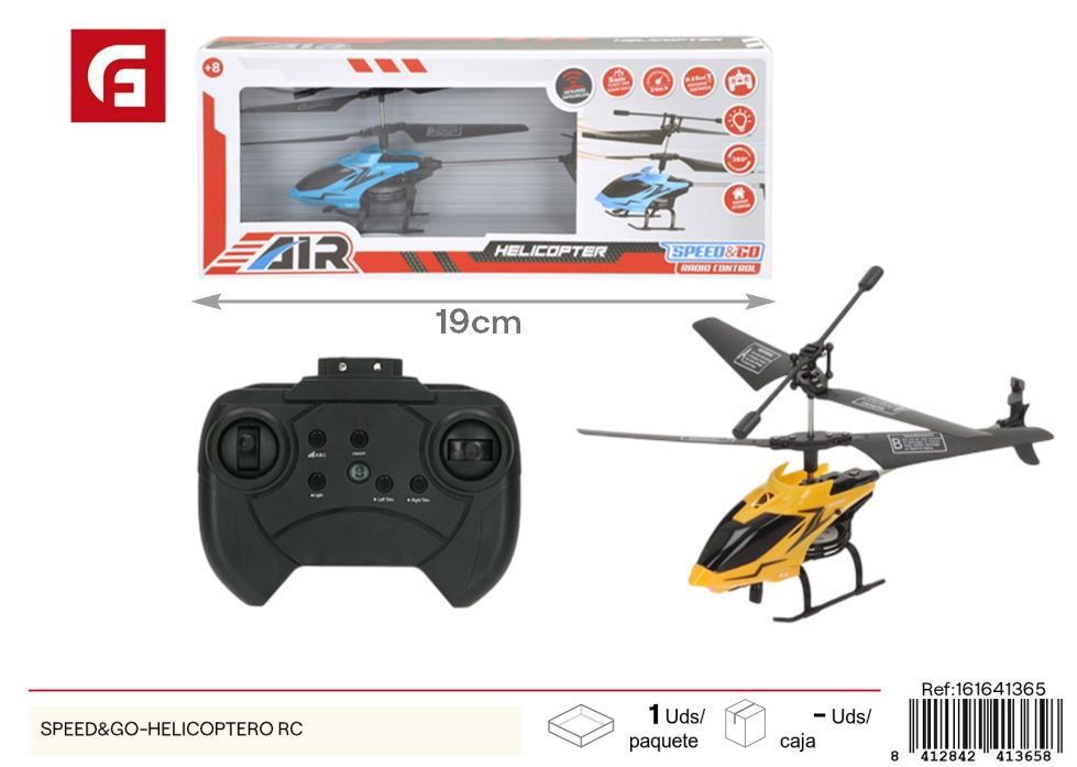 Helicóptero RC Speed&Go - Juguetes y vehículos teledirigidos