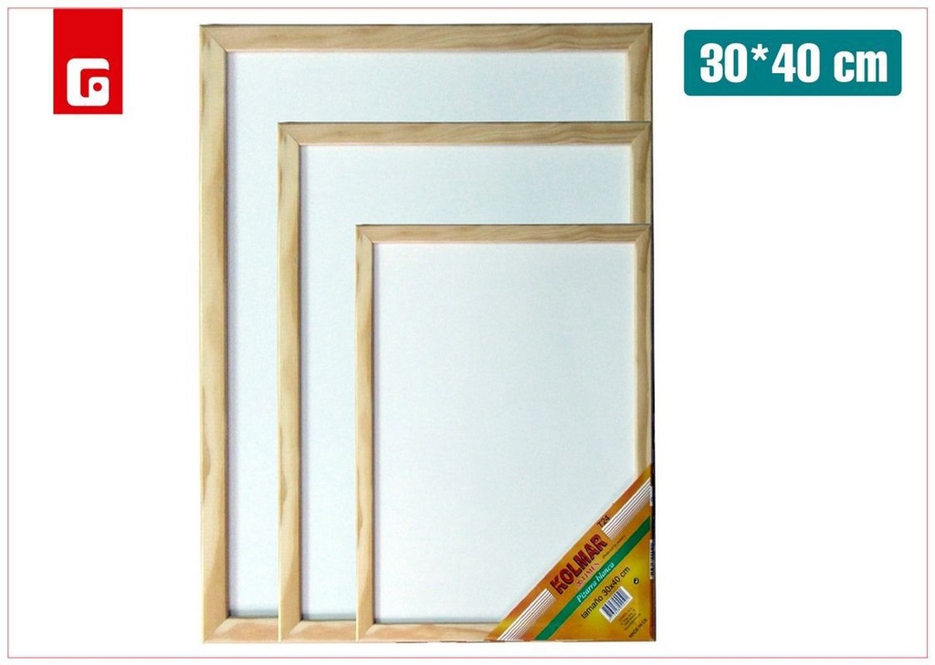 Pizarra blanca 30*40 - Material escolar