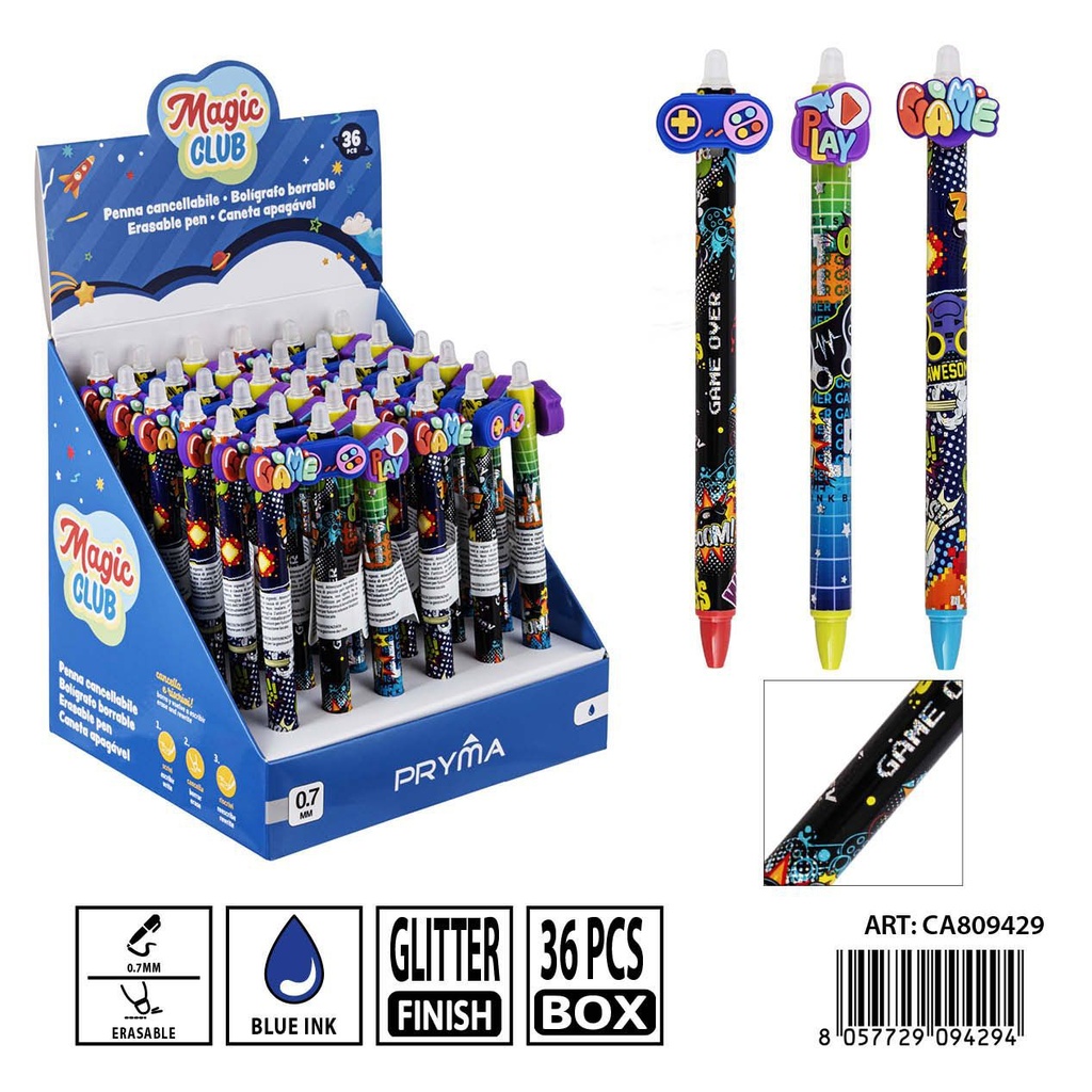 Bolígrafo borrable 0.7 mm - Material de escritura
