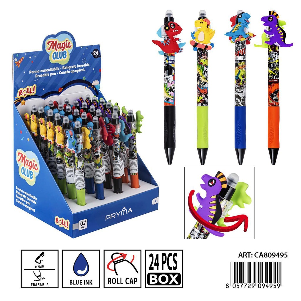 Bolígrafo borrable PRYMA 0.7mm - Herramienta de escritura confiable