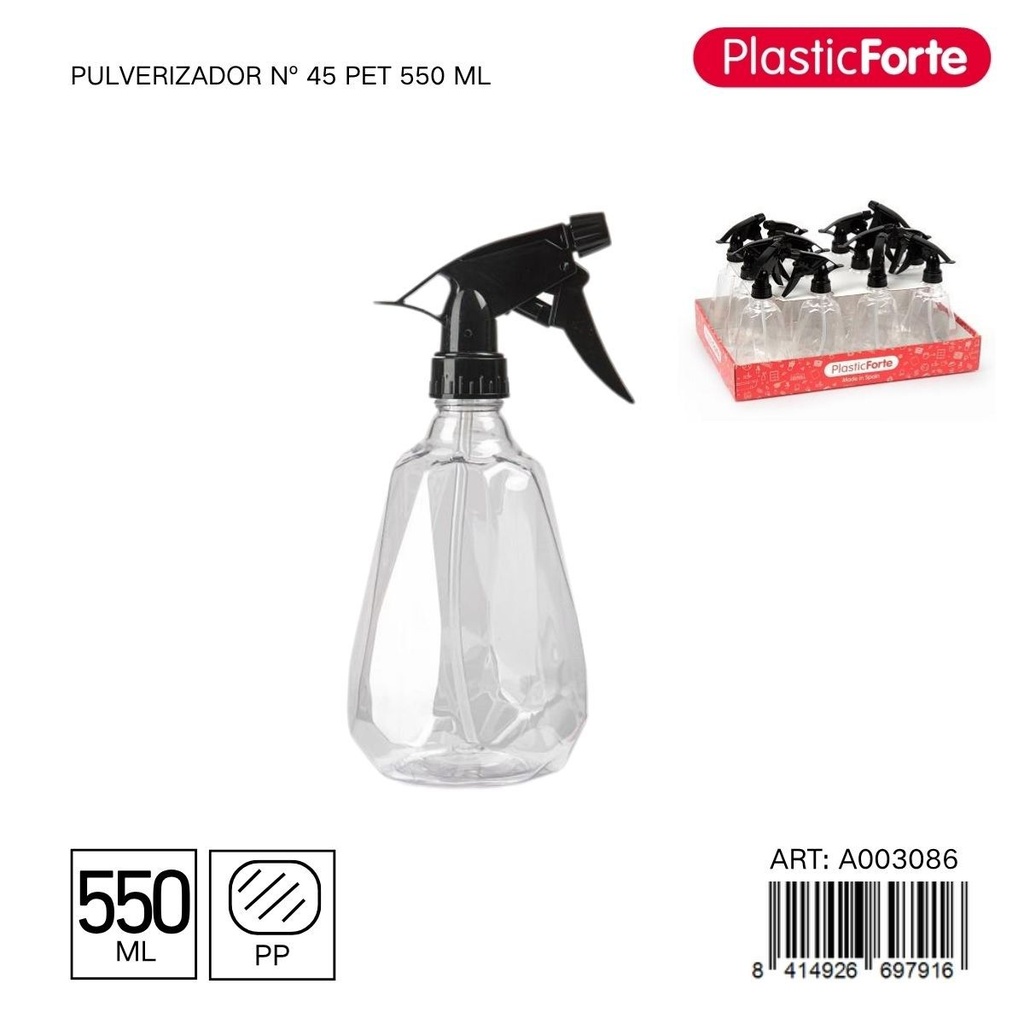 Pulverizador de plástico 550 ml DC CASA - Accesorios de cocina