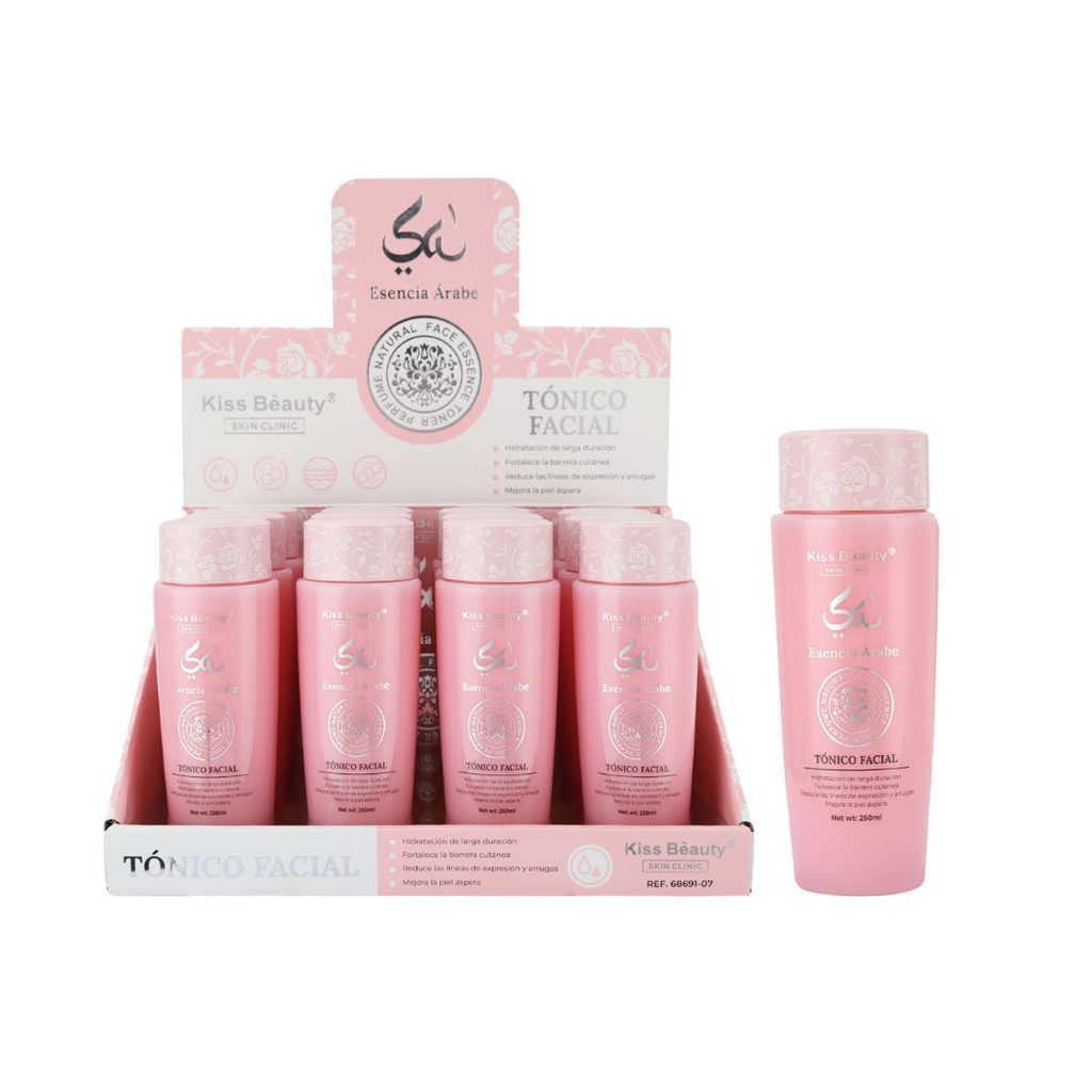 Tónico facial árabe 250 ml K.Beauty - Refrescante y purificante para la piel