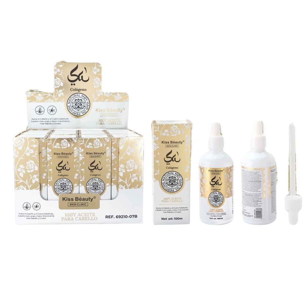 Aceite capilar Moy árabe 100 ml K.Beauty - Hidratación y brillo para el cabello