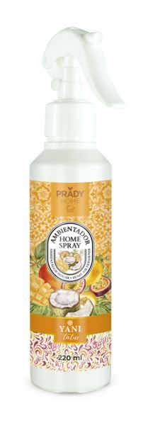 Ambientador Prady Home Spray Yani Tatus 220 ml - Fragancia para el hogar