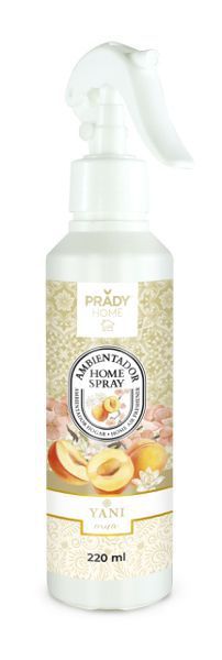 Ambientador Prady Home Spray Yani Mua 220 ml - Ambientador fresco para el hogar