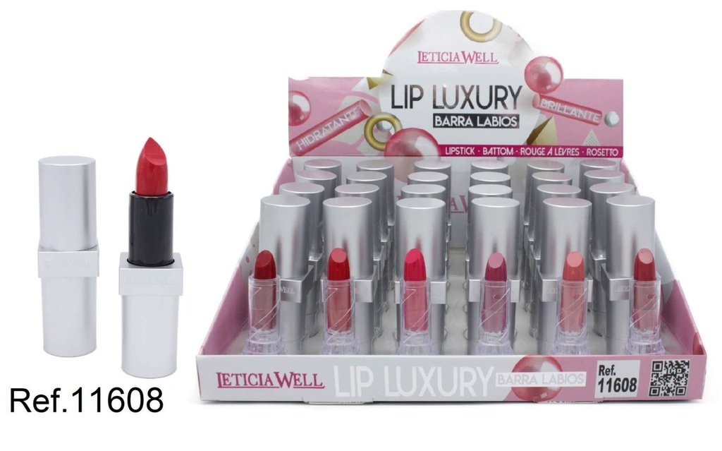 Barras de labios luxury hidratante 24/U 11608 - Para un toque de lujo