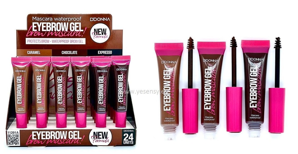 Gel Brow Fix Mascara 24/U 11291A - Definición de cejas