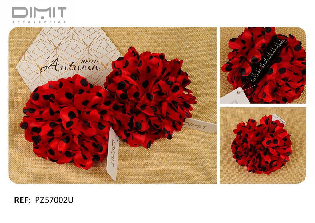 Pinza decorativa para flores 12 cm - Accesorios para el cabello y pinzas