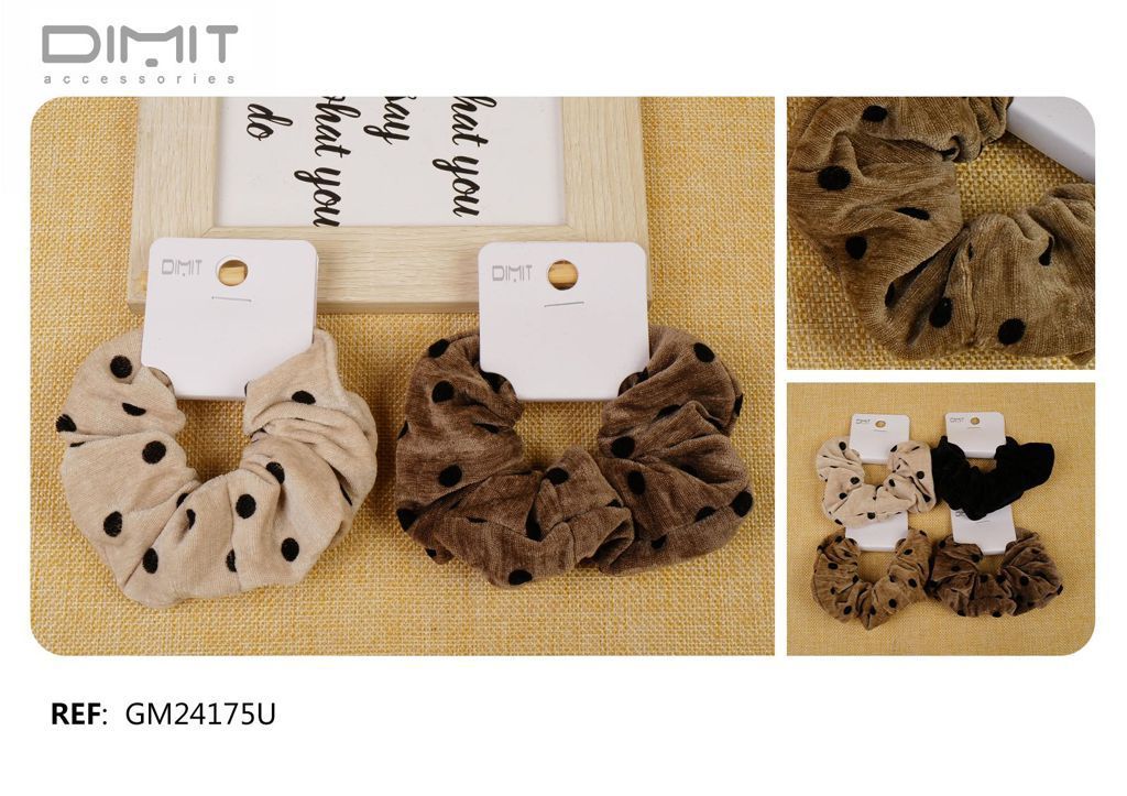 Coletero terciopelo - Accesorios para el cabello y gomas para recoger