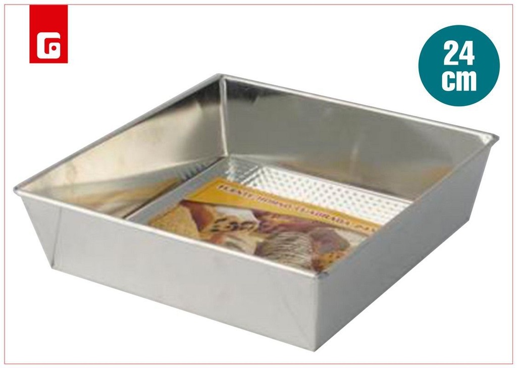  fuente para horno cuadrada 24*24 - Utensilios de cocina