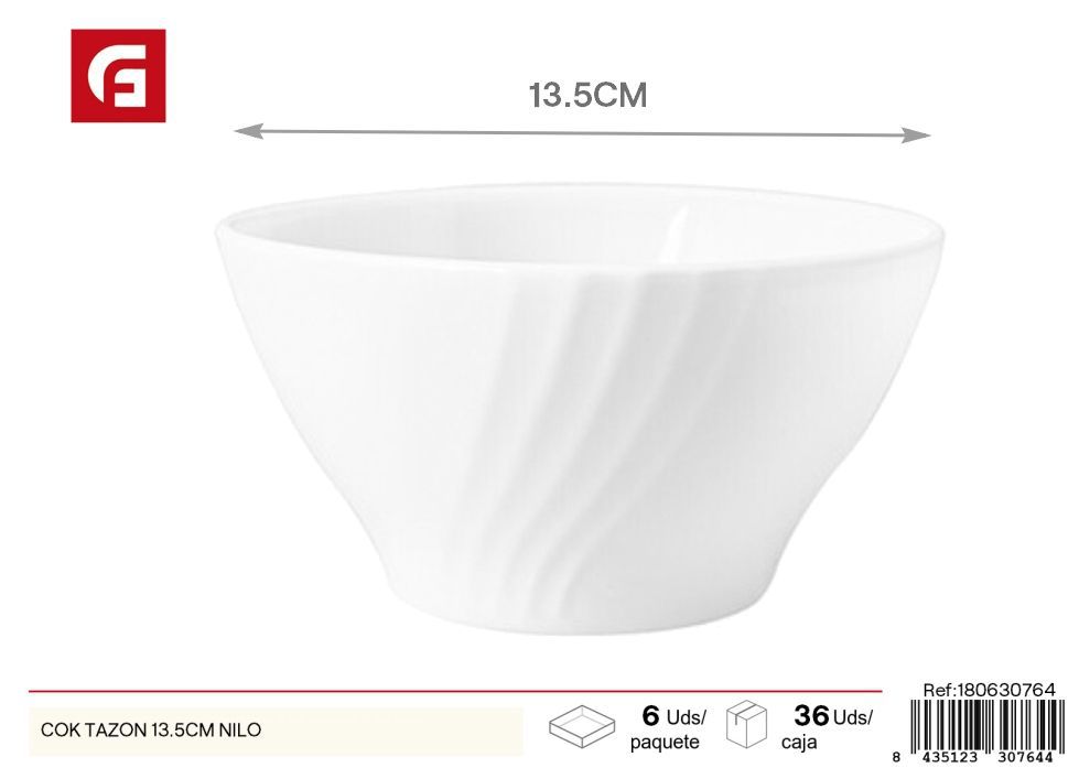 Tazón de cerámica COK NILO de 13.5 cm - Utensilio para servir y comer