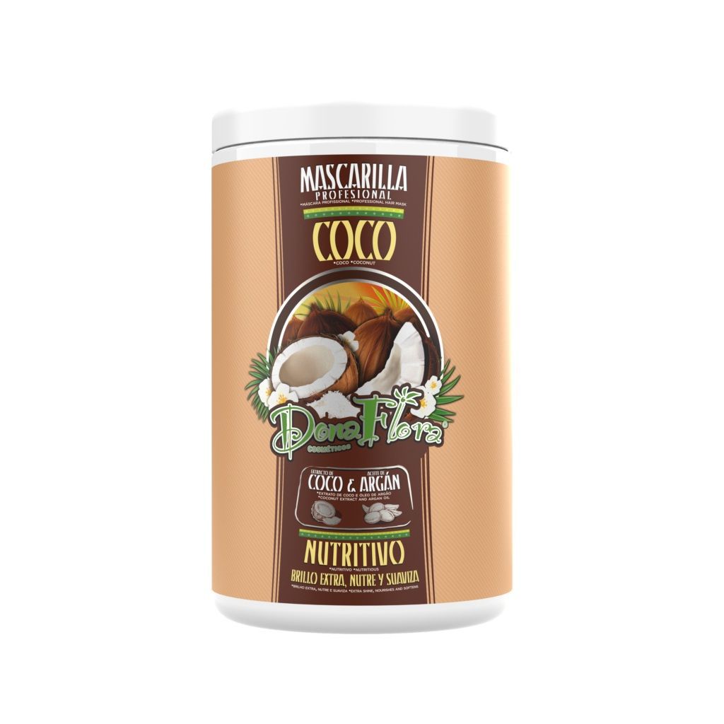 Mascarilla Flora de Coco 1000ml - Cuidado personal y tratamientos faciales