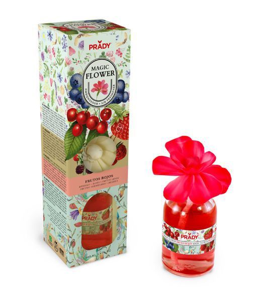 Ambientador Magic Flower frutos rojos 100ml - Aromatizantes y fragancias