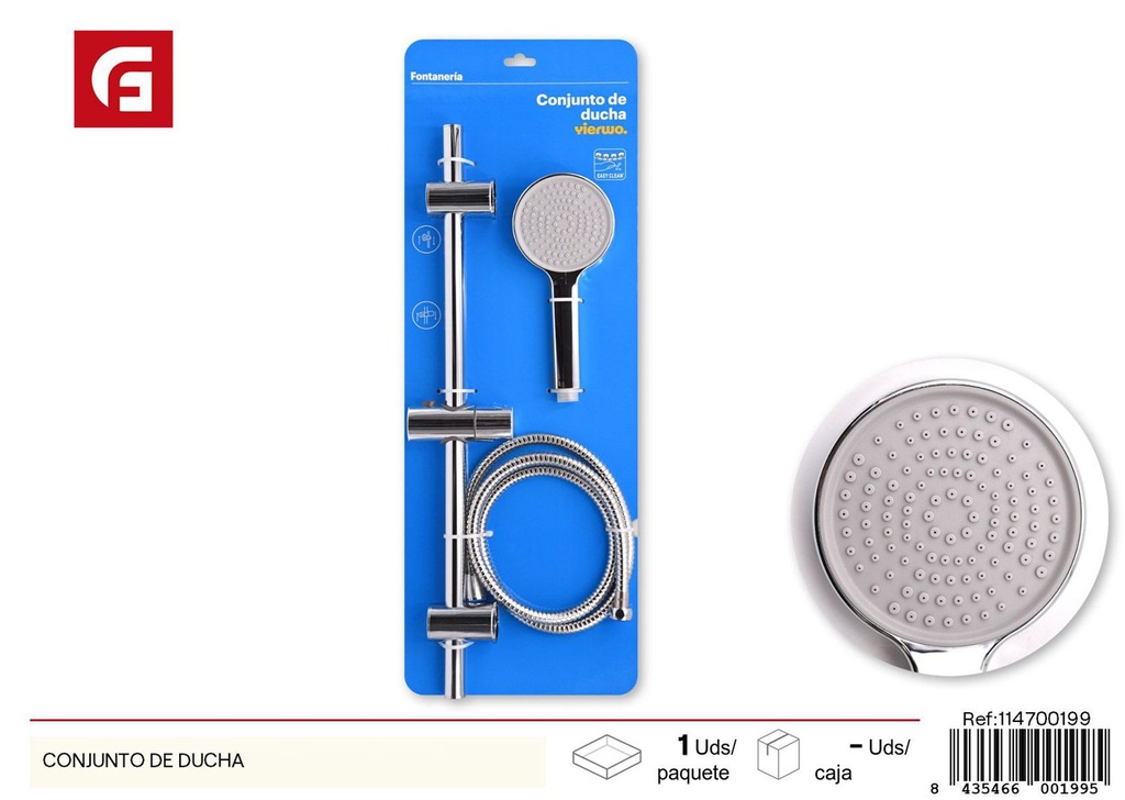 Conjunto de ducha - Equipamiento de baño