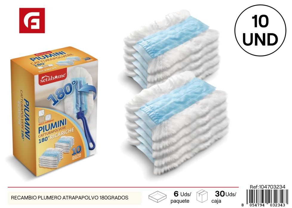 Recambio plumero atrapapolvo 180 grados - Accesorios de limpieza